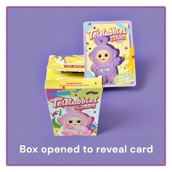 Teletubbies Vibrancy Series Figure - Midnight Tinky Winky - Picture 10 of 16